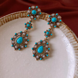 Niche Retro Geometric Earrings For Women