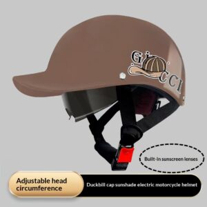 Unisex Half-face Sun-protection Electric Scooter Helmet