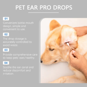 Pet Ear Care Solution For Gentle Cleaning