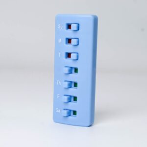 Reusable Pill Tracker Tracking And Reminders Tool