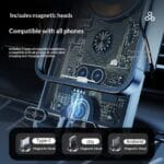 Transparent In-car Phone Holder With Smart Sensing And Wireless Charging