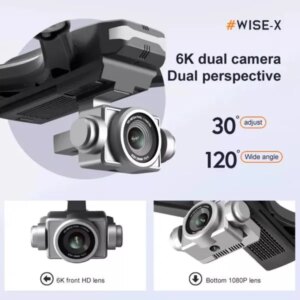 2026 V14 Professional Drone 6K HD Dual Camera Wifi FPV Portable RC Quadcopter 2 BATTERY,Drones Suitable For Adults&beginners.Logistics Is Randomly Sent By UPS&UNI&USPS&GOFO