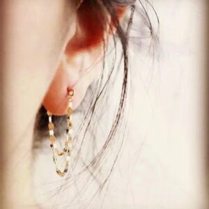 Simple Tassel Chain Earrings For Women