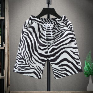 Men's Korean-style Striped Capri Pants