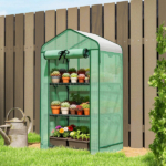 Garden Bed With Mini Greenhouse
