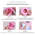 High-magnetic Fast-attaching Wide-beam Glass Bead Cat-eye Magnet