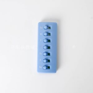 Reusable Pill Tracker Tracking And Reminders Tool