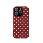 Creative And Minimalist Polka-dot Silicone Protective Case