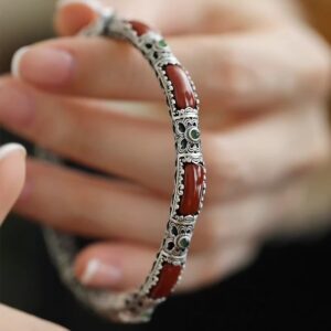 Vintage Ethnic-style Hollow Womens Bracelet