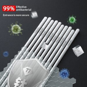 Pure Titanium Chopsticks For Home Useluxury On A Budget