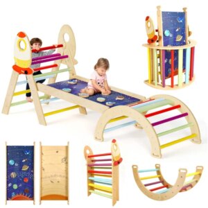 Kids Toy Book Storage Organizer – Large Bookshelf Baby Bookshelf And Toy Storage For Kids Room, Playroom, Classroom