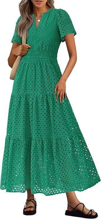 Women's Long Flowing Beach Vacation Dress - Image 7