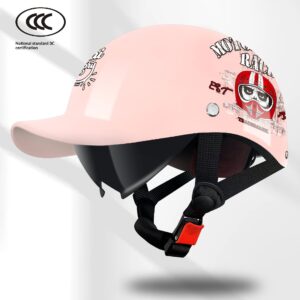 Unisex Half-face Sun-protection Electric Scooter Helmet