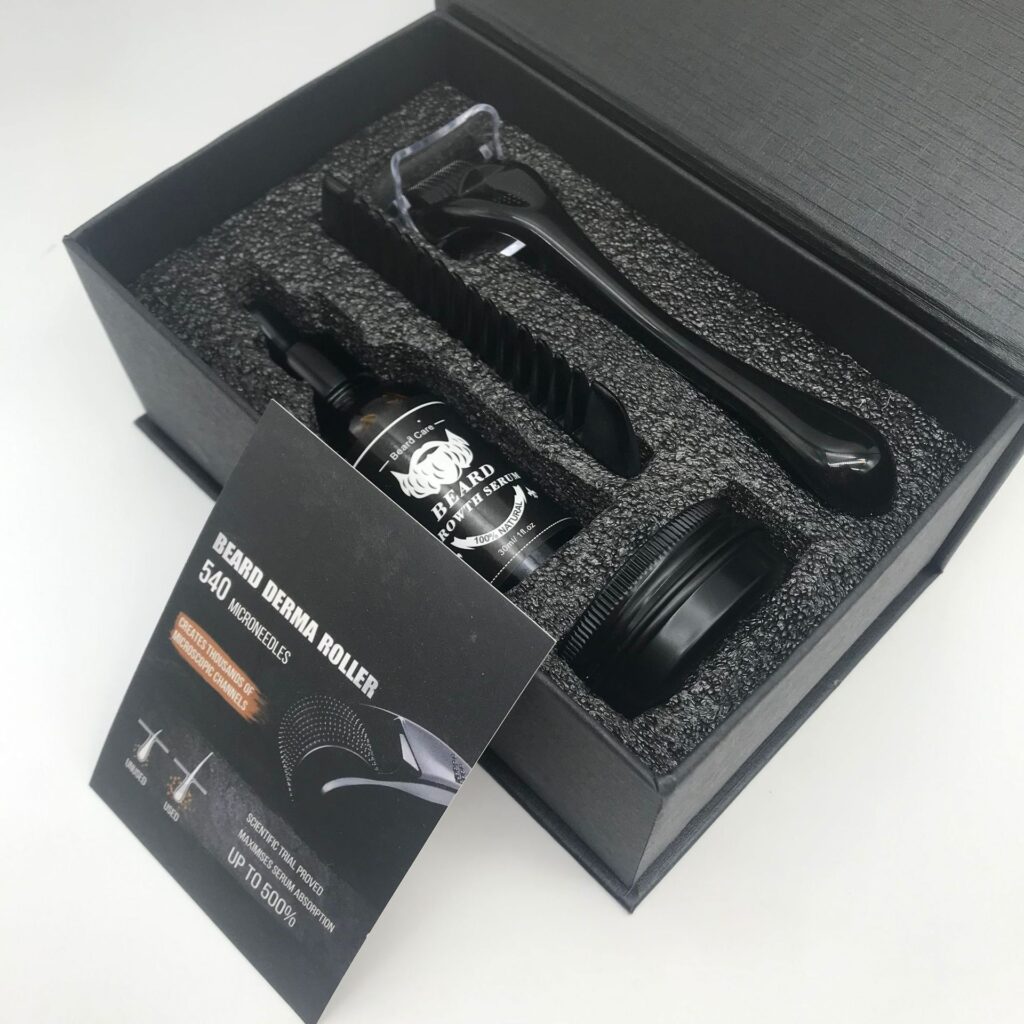Mens Beard Care Set For Nourishing Facial Care