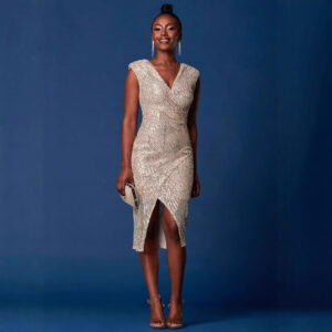 Elegant Split Dress For Women