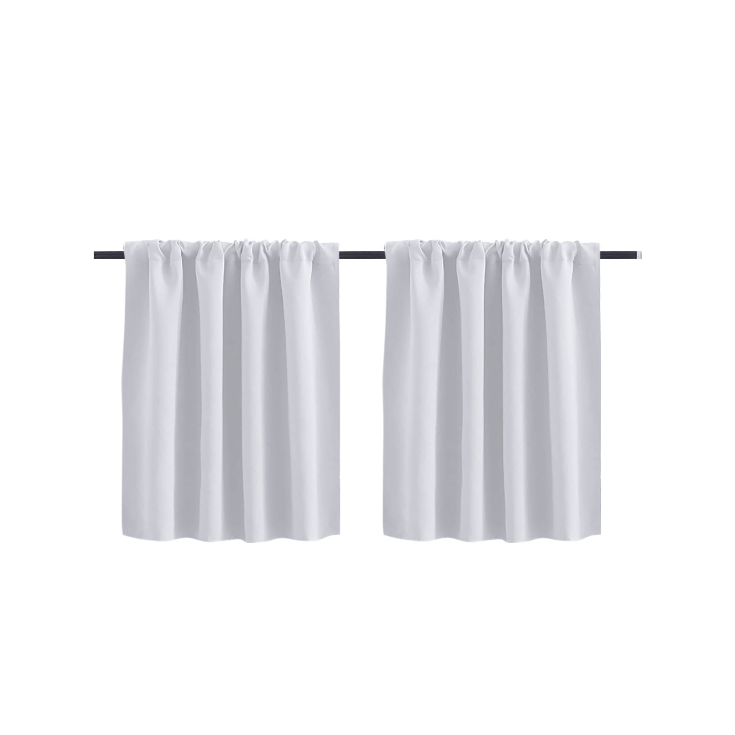 Shade Solid-color High-precision Short Curtain - Image 17