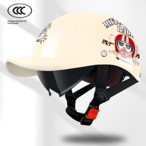 Unisex Half-face Sun-protection Electric Scooter Helmet