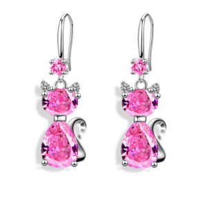 Womens Trendy Zircon Stud Earrings