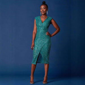 Elegant Split Dress For Women