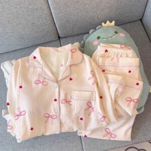 High-value Korean-style Wrinkled Fabric Womens Suit