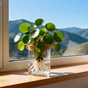 4Pack Glass Propagation Stations For Plants Indoor Glass Planters Hydroponic Plant Vases 2 Large 2 Small For Plant Cuttings Flower Arrangements