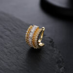 Mens High-end Versatile Star-motif Ear Clips