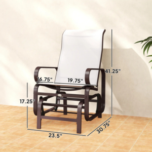 Gliding Lounger Chair Set Of 2