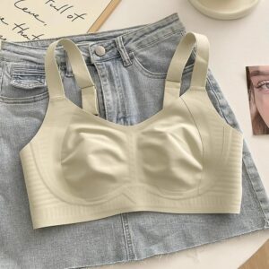 Non-sagging Full-cup Thin Bra