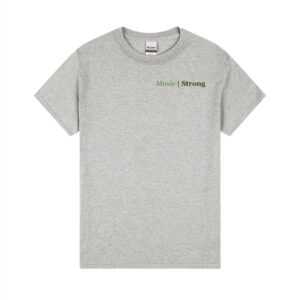 Womens Minimalist Letter-print Crew-neck Short-sleeve Top