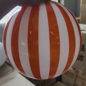 French Medieval Lollipop Balloon Chandelier