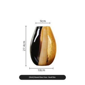 Glass Decorative Flower Vase Ornament