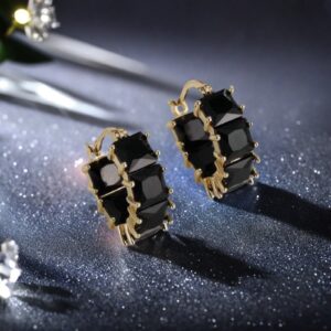 Crystal All-Match Ear Clips Copper-Set Zircon Earrings For Women