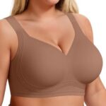Womens Full-Coverage Push-Up Bra Without Underwire For Support