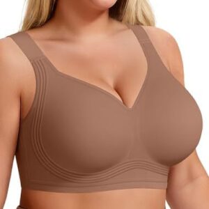 Womens Full-Coverage Push-Up Bra Without Underwire For Support