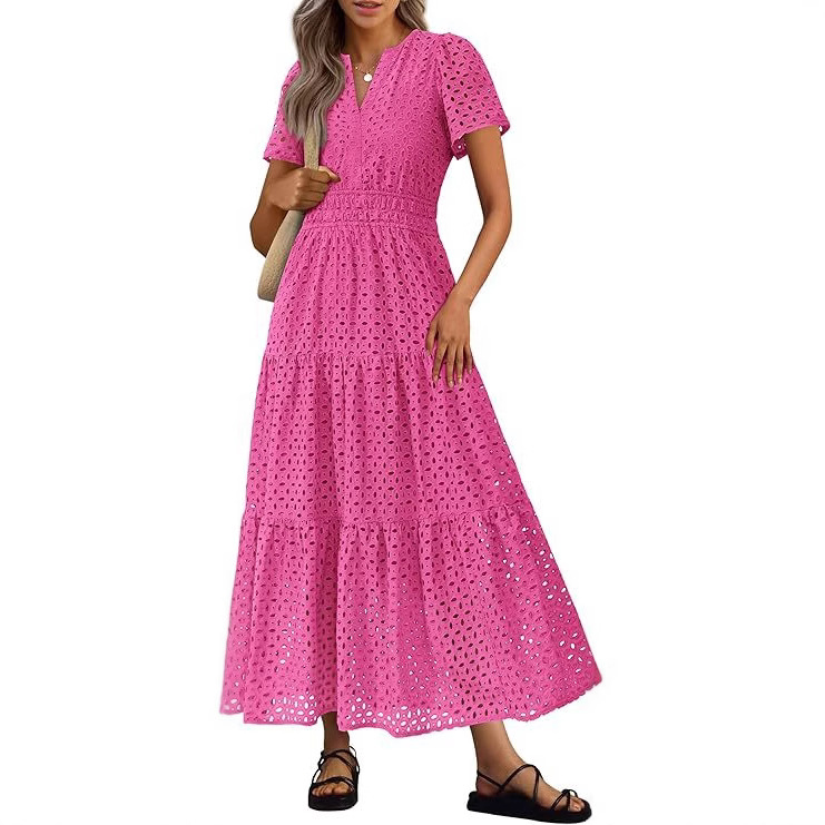 Women's Long Flowing Beach Vacation Dress - Image 15