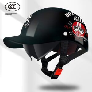 Unisex Half-face Sun-protection Electric Scooter Helmet