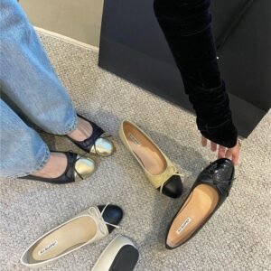 Versatile Low-cut Flat Shoes For Women