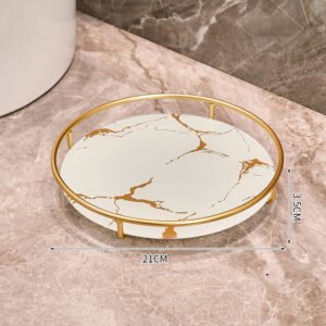 Light-luxury Bathroom Shelf Tray