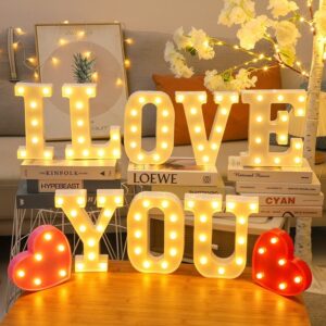 LED Proposal Light Sign With Happy Birthday A Glowing Romantic Decoration For Setting The Mood For A Heartfelt Confession