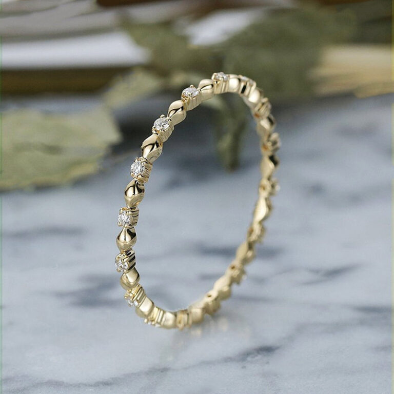 Minimalist Versatile Dainty Ring For Layering