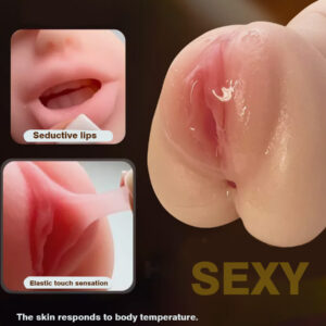 3 IN1 Male M-asturbator Triple Channel Design Vagina Anus Oral With Hyper Realistic Texture, Compact Design For Discreet A-dult Fantasy Enhanced Stimulation, MasturbatorDeep ThroatOra Adut S-ex Toy