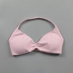 Womens High-intensity Halter Bra With Chest Pads