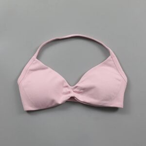 Womens High-intensity Halter Bra With Chest Pads