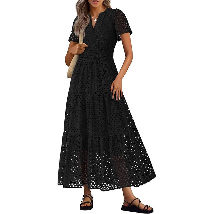Women's Long Flowing Beach Vacation Dress - Image 2