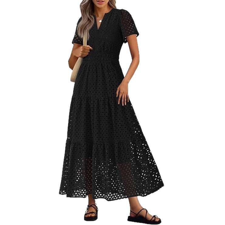 Women's Long Flowing Beach Vacation Dress - Image 17