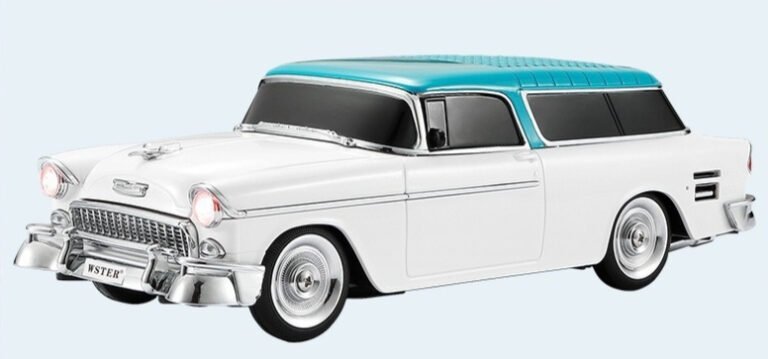 Vintage Classic Car Bluetooth Model With LED Colorful Lighting And Audio