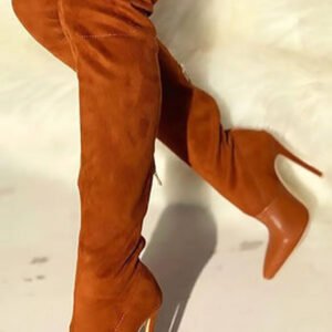 Sexy Over-the-Knee Stretchy High-Heel Womens Boots