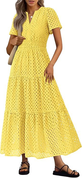 Women's Long Flowing Beach Vacation Dress - Image 18