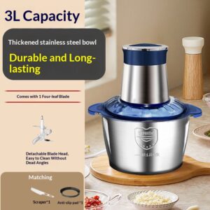 Stainless Steel Multi-functional Electric Meat Grinder For Home Use