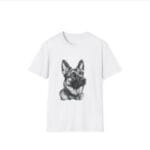 Mens 3D Digital-Print Cartoon Animal Sports T-Shirt